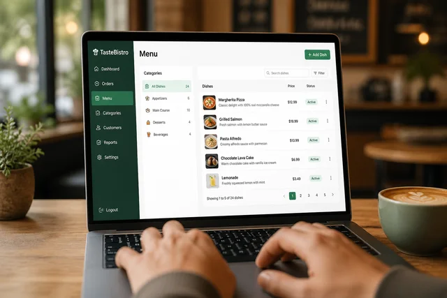 Panou de administrare catalog